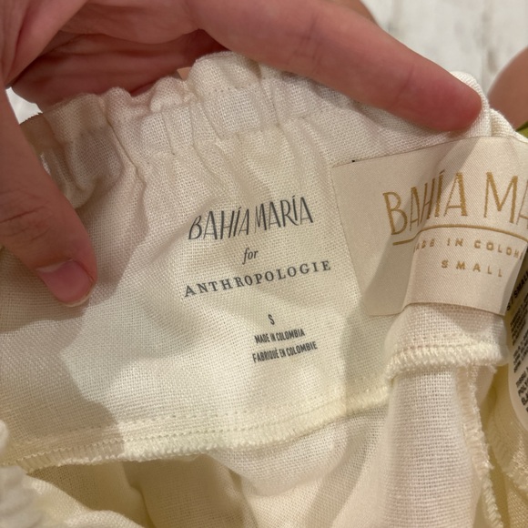 Anthropologie Cream Bahia Maria Top - Picture 4 of 4